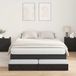 Maison Exclusive - Cadre de lit avec rangement et tiroir, chêne noir, 150 cm