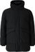 s.Oliver Parka matelassé déperlant avec capuche et détails sportifs - Noir - Hommes - 5XL