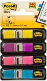 Post-it Indextabs 683 11.9x43.2mm 4 kleuren | 6 stuks