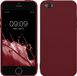 kwmobile telefoonhoesje geschikt voor Apple iPhone SE (1e gen. 2016) / iPhone 5 / 5S - Hoesje voor smartphone - Back cover in bordeaux-violet