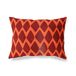 BonaMaison Oranje-Bordeaux Decoratieve Kussensloop, Kussenhoezen Bank, Decoratieve Kussenhoesjes, Kussensloop; Sofa, Slaapkamer, Kantoor, Auto 35x50 Cm - Ontworpen en vervaardigd in Turkije