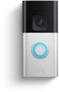 Ring Battery Doorbell Plus - Zwart, Nikkel - Draadloos - 2-weg audio - 150° gezichtsveld - Nachtvisie - Wifi