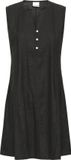 ICHI - IHLINNO DR6 - Dames - Mini jurk - Zwart - Maat 36
