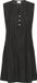 ICHI - IHLINNO DR6 - Dames - Mini jurk - Zwart - Maat 36