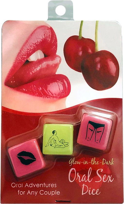 Kheper Games Glow-in-the-Dark Oral Sex Dice - BG.R127