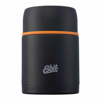 Esbit FJ750ML Thermosfles - 0.75L - Zwart/Oranje - RVS - Dubbelwandig