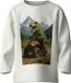 NAME IT - NMMVOTO LS NREG TOP - Jongens - Lange mouwen shirts - Maat 110 - Katoen - Cloud Dancer