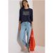 cecil Sweatshirt met opdruk en trekkoord