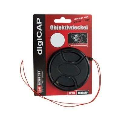 digiCAP 9860/82 Lensdop - 82mm - Zwart - Canon LC-E Compatibel
