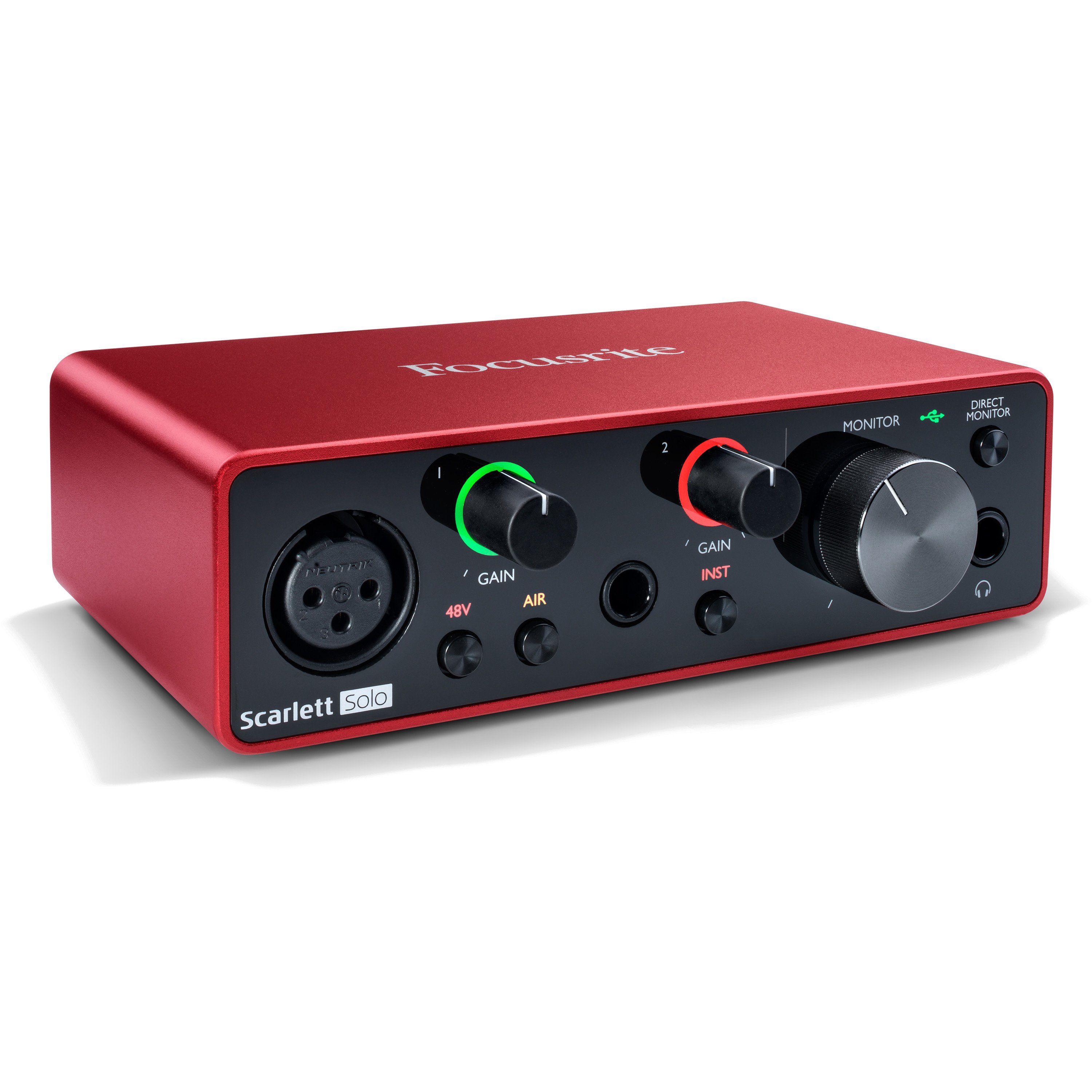 Focusrite Scarlett Solo 3rd Gen - USB audio interface - 2-in, 2-out