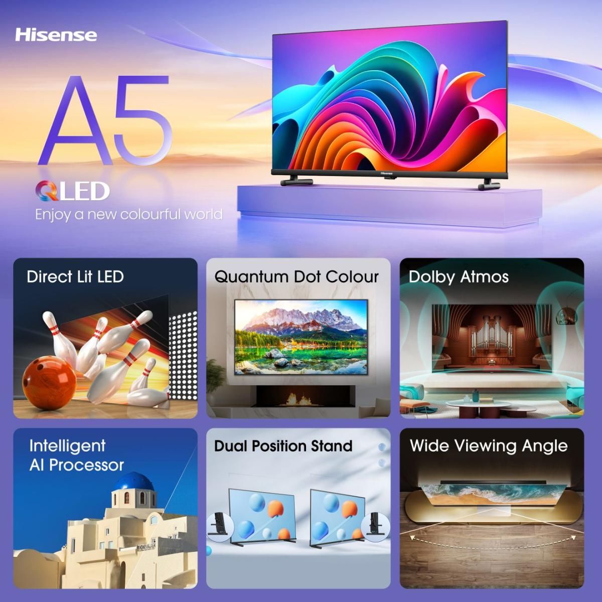 Hisense 32A5NQ / TV screen / 32 / 2024
