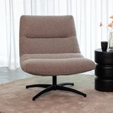 LABEL51 Calix Fauteuil - Bruin - Stof