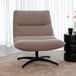 LABEL51 Calix Fauteuil - Bruin - Stof