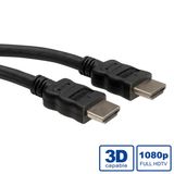 ROLINE HDMI High Speed kabel met Ethernet M-M, LSOH, 3,0m