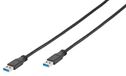 Vivanco CC U8 18 AA USB-kabel USB 3.2 Gen 1 (3.1 Gen 1) 1,8 m USB A Zwart