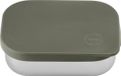 Aya & Ida Lunch Box - Opbergdoos - Brood - Lunch - Salade - RVS - Siliconen Deksel - 900ml - Tropical Green