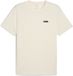 Puma Ess 2 Color Small Nº1 Logo T-shirt Korte Mouwen Beige M Unisex