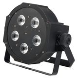 Showlite FLP-5x9W Flatline Panel LED Scheinwerfer RGB, Stroboscoopfunctie
