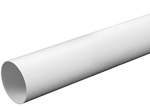 Pepeo 202310005 PVC 100/05 ventilatiebuis, wit - 4260316671981
