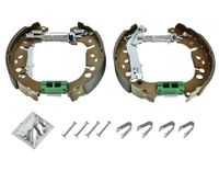 MEYLE Jeu de mâchoires de frein X4 pour FIAT : Punto, Linea & OPEL : Corsa, Adam & ABARTH : Punto Evo (Réf : 214 533 0007/K)