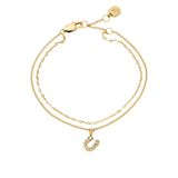 Fossil Sutton Dames Armband - Goudkleurig