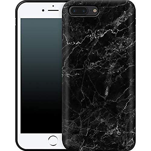 caseable caseable Apple iPhone 7 Plus/8 Plus telefoonhoes - Premium beschermhoes met schokabsorberende binnenlaag & krasbestendig oppervlak - Kleurrijk design & rondom print - Midnight Marble - marmer