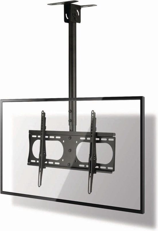 Nedis Draai- en Kantelbare TV-Plafondbeugel - 42 - 65 inch - Zwart