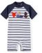Minoti UV shirt kind gestreept jongens zwemshirt - met rits