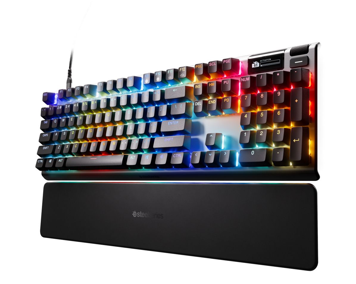 SteelSeries Apex Pro Gen 3 Gaming Keyboard - US Layout - Rapid Tap - Black