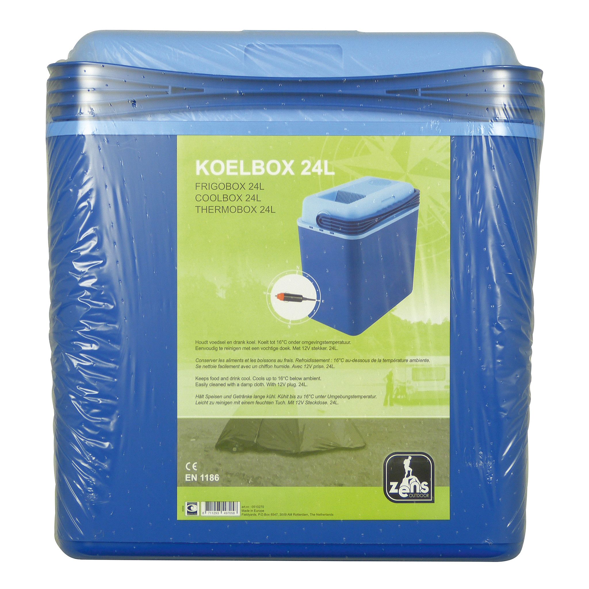 Carpoint Koelbox 24 Liter 12 Volt Blauw