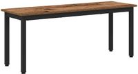 vidaXL - Banquette - Chêne - 110 x 35 x 45 cm - Bois traité