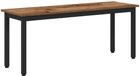 vidaXL - Banquette - Chêne - 110 x 35 x 45 cm - Bois traité