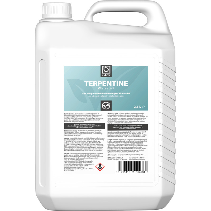 Bleko Eco Terpentine 2,5 Ltr