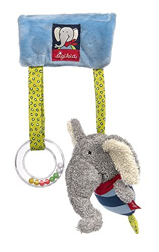 Sigikid 39478 Lolo Lombardo, OnTour actief speelgoed hanger, blauw/groen