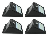 Tempo di Saldi 4 x Koplampen, 20 Leds, Zonnepaneel, Bewegingsmelder