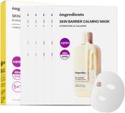 Ongredients Skin Barrier Calming Mask Set - Gezichtsmaskers - Hydraterend & Kalmerend - Met CICA, Ceramide NP & Hyaluronzuur - 6 stuks
