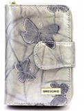 Gregorio BTS-115 - Portefeuille femme - Cuir - Protection RFID - Motif