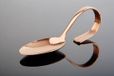 party APS RVS amuselepel "classic", koper-look, 12 cm