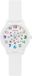 Guess Tink Quartz Analoog Horloge Wit Doos: 100% Bio-Based Nylon | Armband: 100% Siliconen 32 mm GK0014L1, GK0014L2