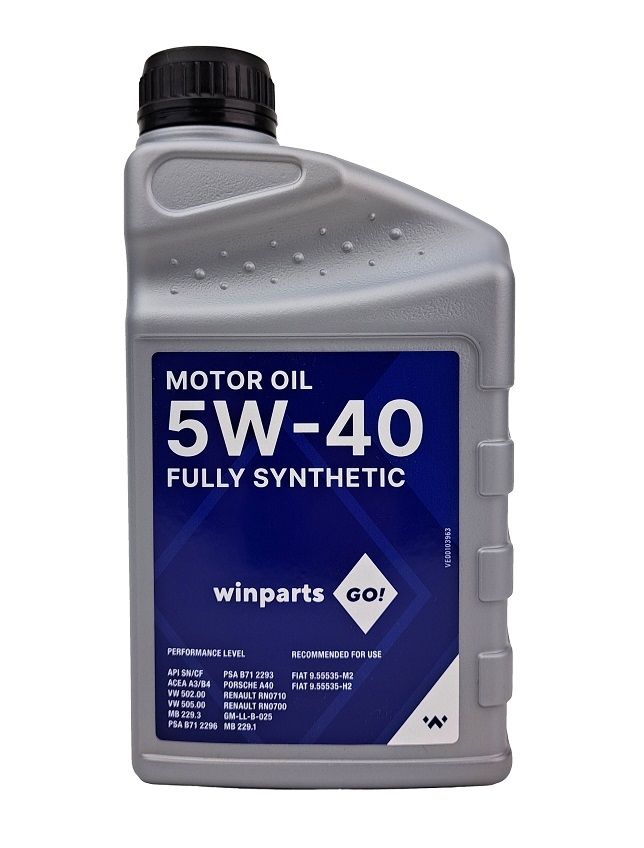 Winparts GO! 5W40 A3/B3 1L