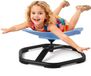 VEVOR Kinderdraaistoel, Sensorische Draaistoel in Olifantvorm, Draagvermogen 100 Kg, Sensorisch Speelgoed met Antislip Metalen Voet, Bevordert Coördinatie, Balans en Concentratie, Blauw