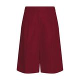 MSCH Copenhagen Viscose Regular Fit Chino Short - Donkerrood