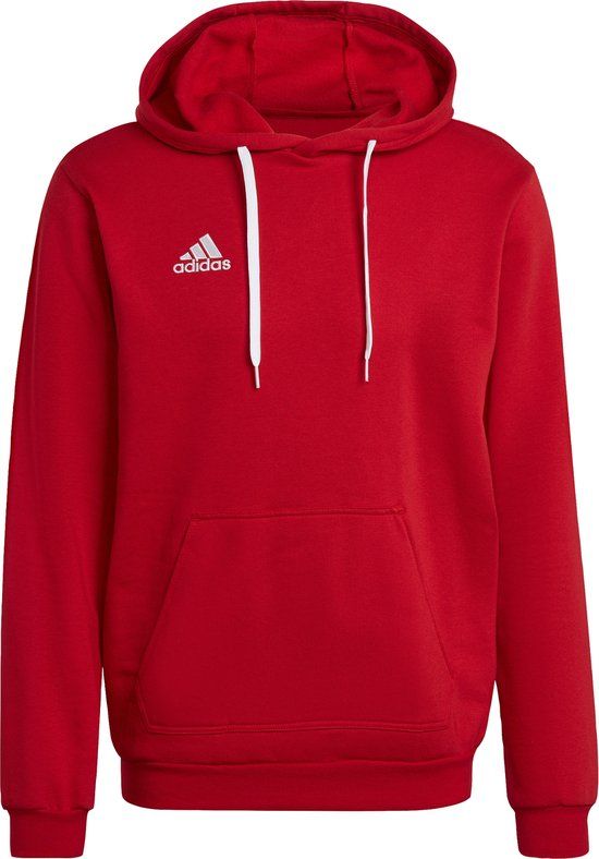 adidas Performance Entrada 22 Sweat Hoodie - Men - Red - XL