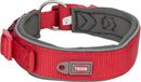 TRIXIE Premium halsband maat L-XL, halsomtrek 53-62 cm / 50 mm, rood