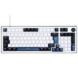The G-Lab KEYZ Elite 400 HE BW - Magnetisch gaming toetsenbord Hall Effect 96% AZERTY FR, Bedraad USB, 8000 Hz Rapid Trigger, Verstelbare Actuatie 0,01 mm, PBT Hot-Swap, RGB & Macro’s - Windows/Mac
