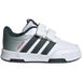 ADIDAS SPORTSWEAR Sneakers 'Disney Mickey Mouse Tensaur' donkergroen / wit