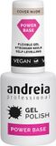 Andreia Base semi-permanente Vernis Gel Andreia Nude (10,5 ml)