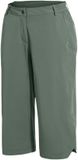 VAUDE Tamaro Base Capri Broek Dames Agave Polyester/Elastaan