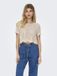 Onlnola Only Trui Onlnola Life S/s Pullover Knt Noos 15348591 Feather Gray Dames Maat - M