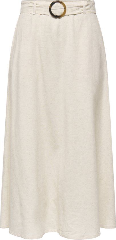 JDY Maxi Rok Oatmeal Vrouwen L